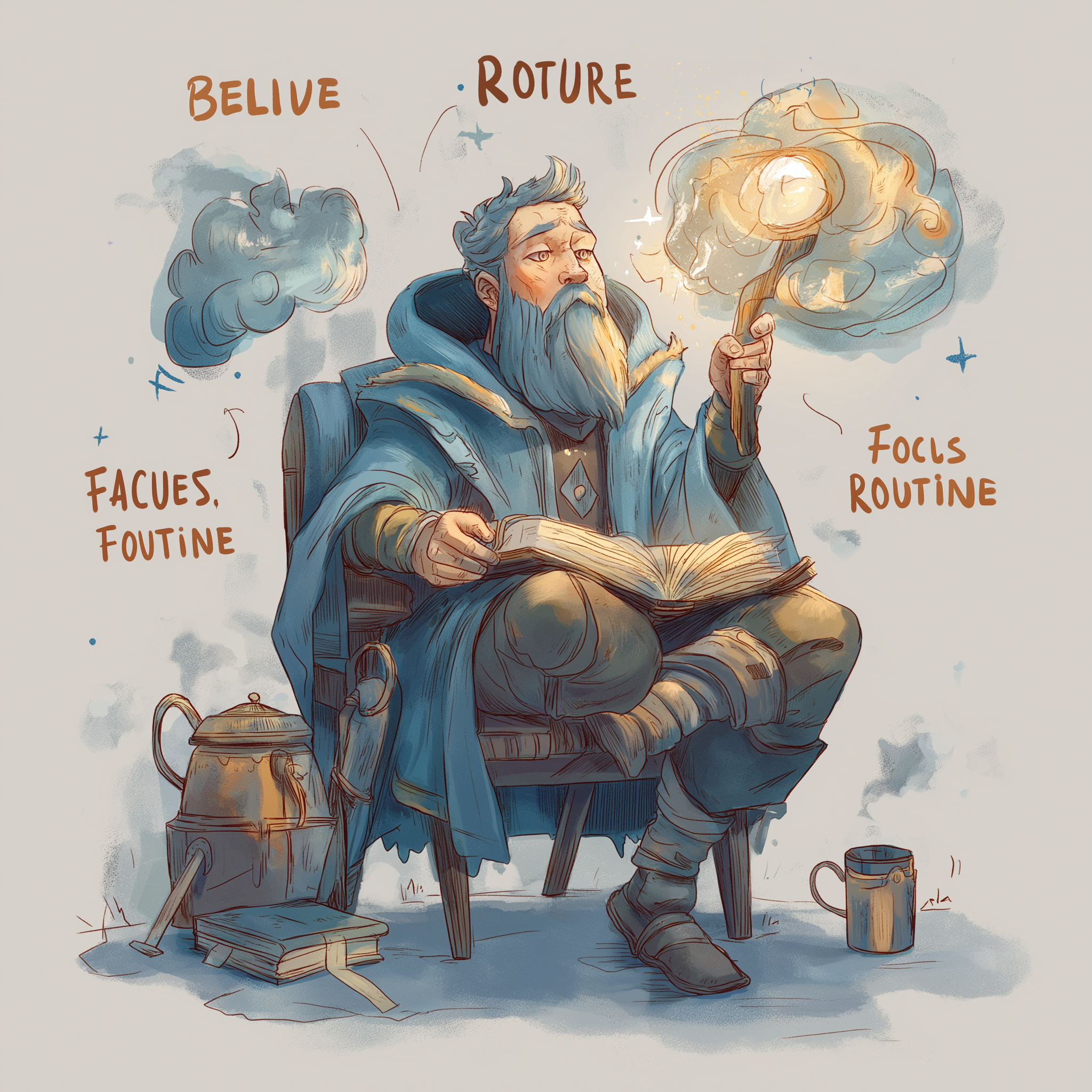 Focus, Belief and Routine